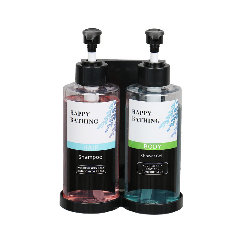 Hua Kemei Punch-free Toilet Wall-mounted Manual Soap Dispenser Hand Soap Bottle Hotel Shampoo & Body Soap Distribution