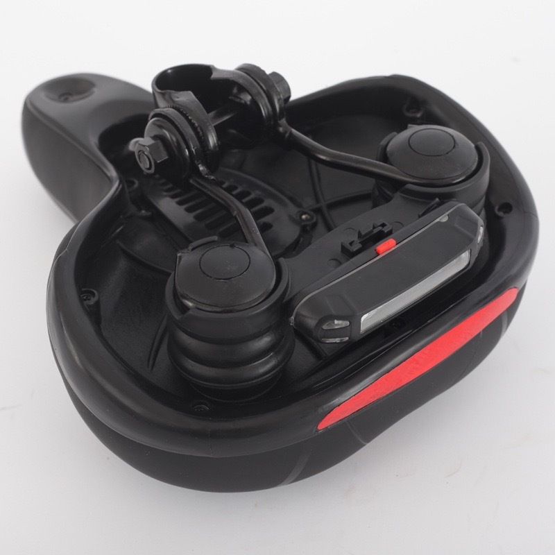 Mountain electric bicycle saddle with light cushion thickened and widened saddle comfortable riding soft saddle manufacturers