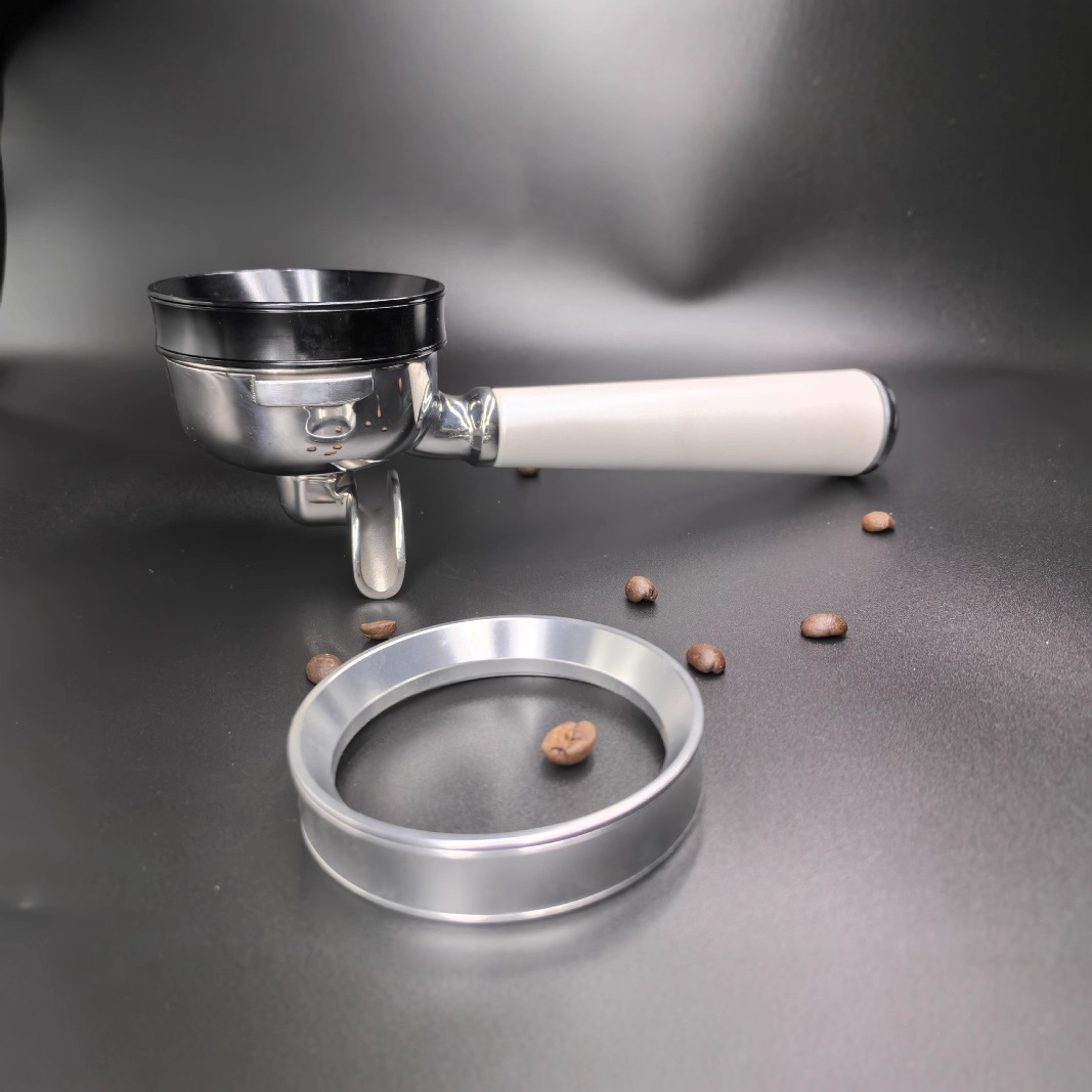 Coffee Machine Powder Receiving Ring Handle, Powder Receiving Ring, Italian-Style Powder Receiver, Lightweight 6-Piece Magnetic Powder Receiving Ring Wholesale 51/53/5