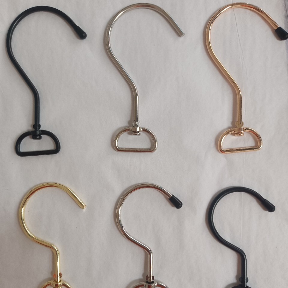 Поставки производителя аксессуаров для багажа крючок для рюкзака одежда электрофорез черный вращающийся крючок для портфеля