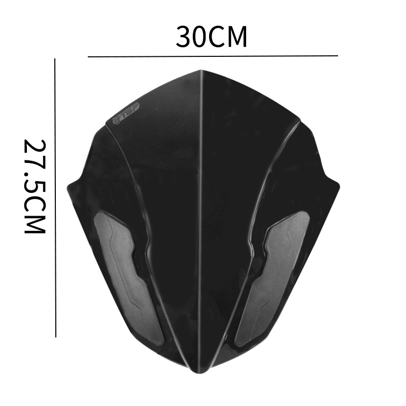 Suitable for NVX155 modified front windshield motorcycle front windshield Aerox155 front windshield Southeast Asia cross-border