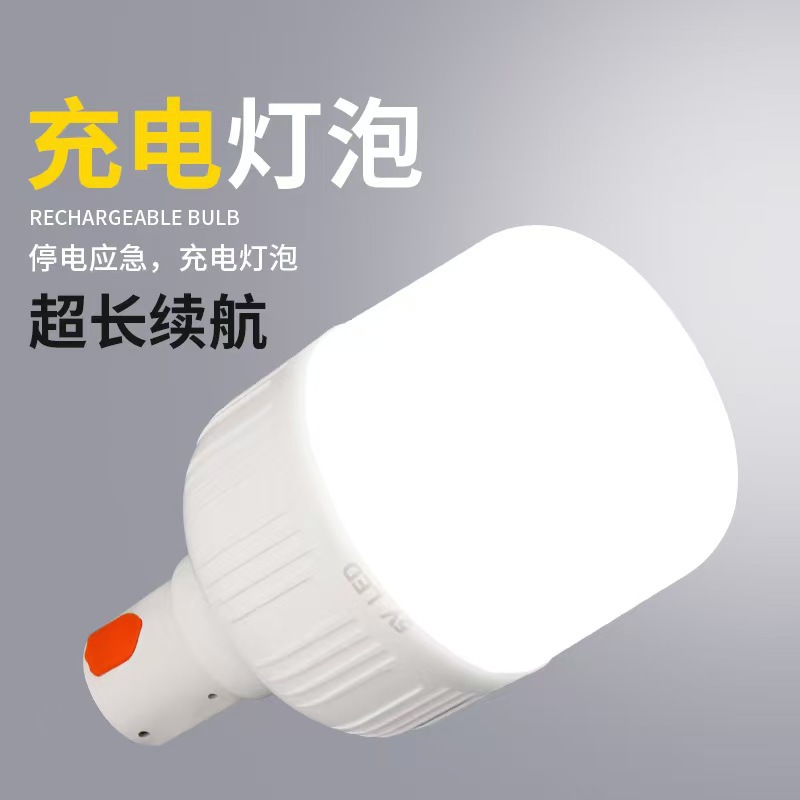 LED Power Outage Home Emergency Light Outdoor Stall Movable Camping Light Hanging Light USB Charging Ball Bubble Side Charging