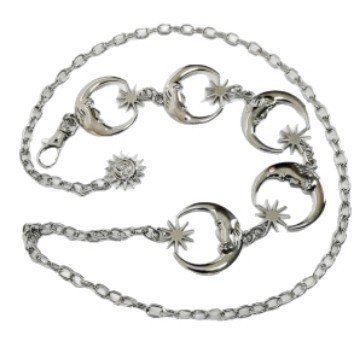 Butterfly Waist Chain for Women, New Design, Decorative Retro Waist Chain with Dress, Suit, Sexy Belt, European and American