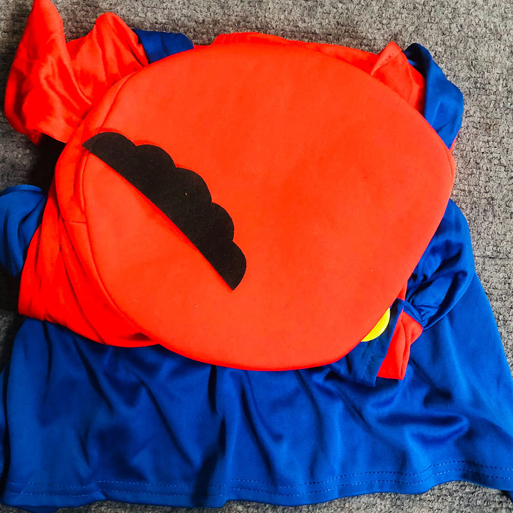 Mario Costume Super Mario Outfit Halloween Cosplay Anime Costume Parent-Child Role Play Children