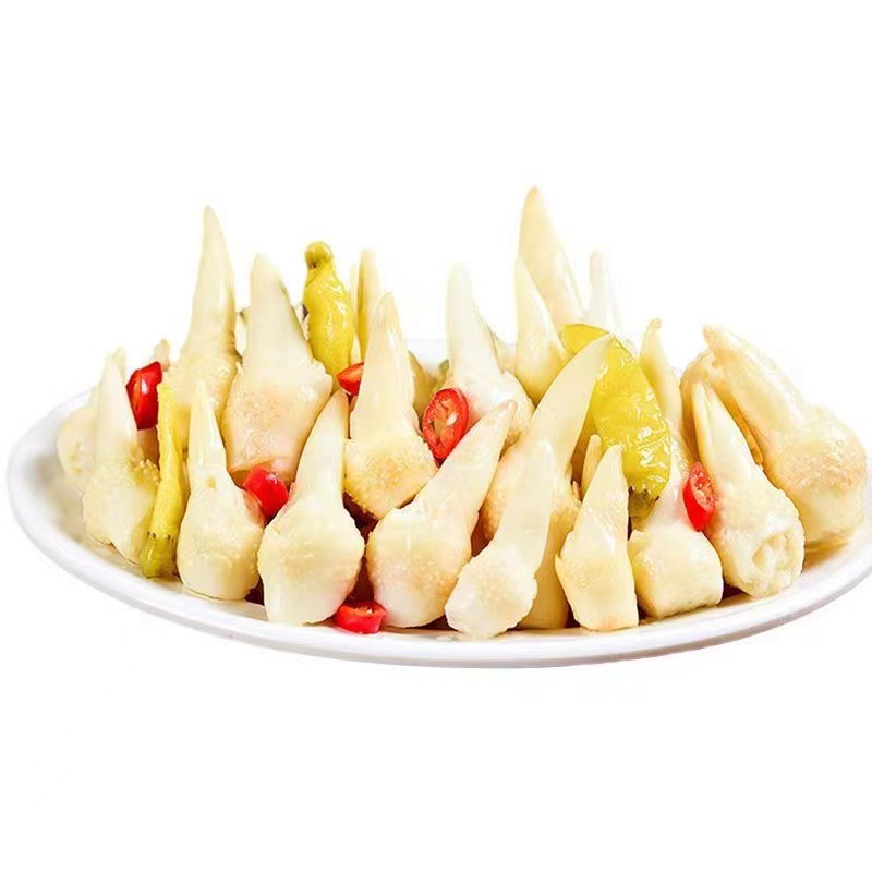 Honghu pickled pepper lotus root sprouts 400g * 20 bags of pickled lotus root tips open bags instant pickled vegetables pickled vegetables cold dishes commercial pickled lotus root sprouts