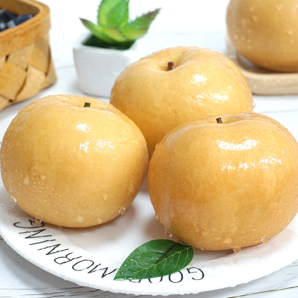 Qingqing Dadi Laiyang Qiuyue Pear, Shandong Bingtang Pear, Fresh Fruit, Whole Box, 2.25kg Origin Direct Shipment