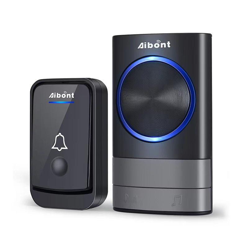 Wireless Doorbell Ac Wireless Digital Music Doorbell Home Sensor Remote Control Pager European and British Regulations