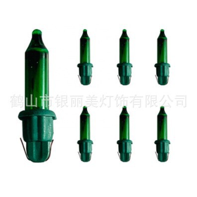 Christmas string lights Christmas tree decoration bulb replacement flickering beating mini bulb 3.5V transparent bulb