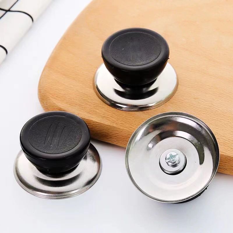 Universal pot cap stainless steel anti-scalding vertical top bead accessories handle glass pot cover handle head cap pot cover top cap