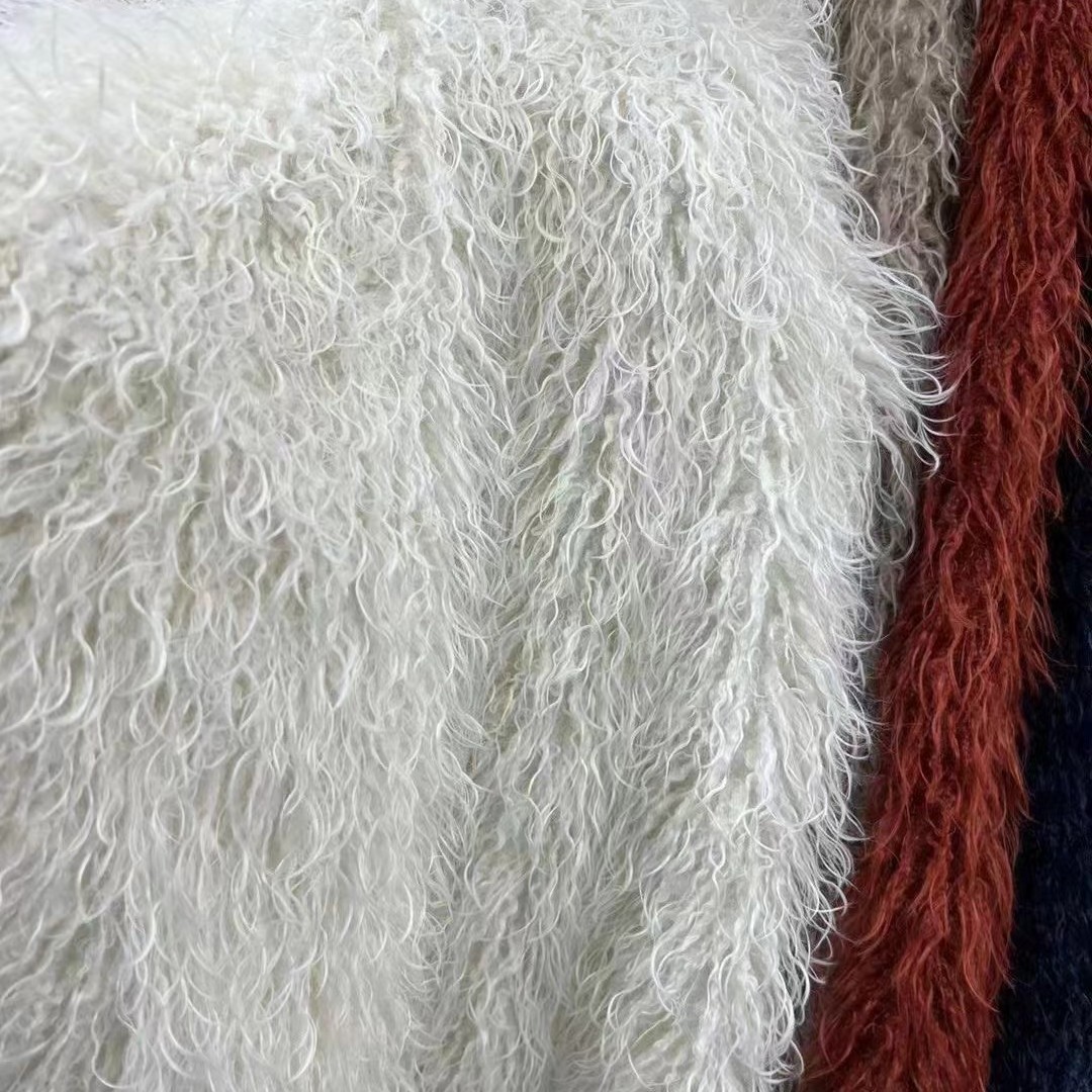 Factory in stock 1000g tassel beach wool curly fabric clothing shoes and hats toys home textile pets