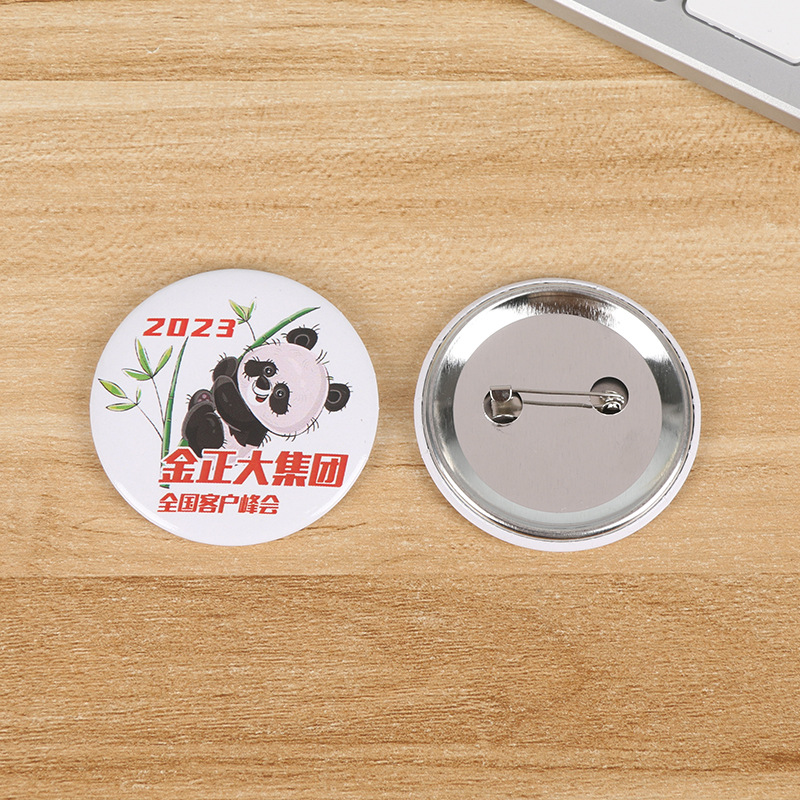 Factory Direct supply tinplate badge student Cartoon Cartoon badge advertising gift promotional creative badge