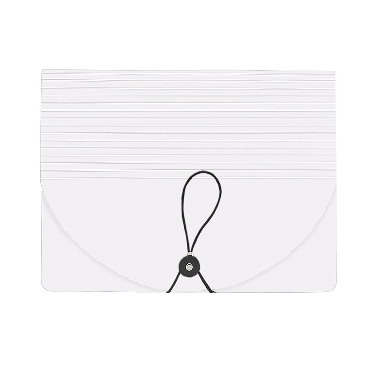 Explosive spot 24 grid telescopic rainbow liner organ bag folder A4 multi-layer classification file package