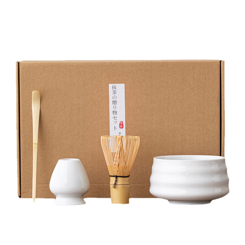 Tea cup matcha brush hundred Benli tea cup combination Japanese gift box Song Dynasty point tea Matcha Tea Maker tool suit