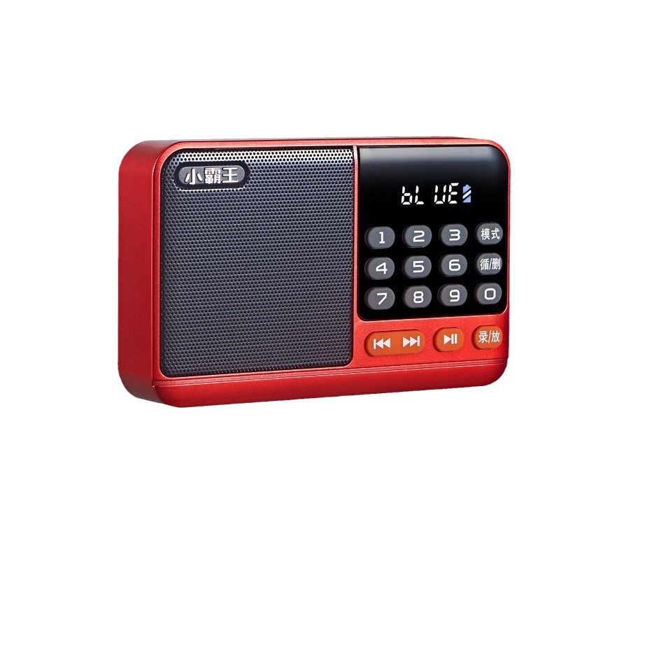 Little Overlord S52 radio card speaker portable mini stereo music player for the elderly storytelling machine