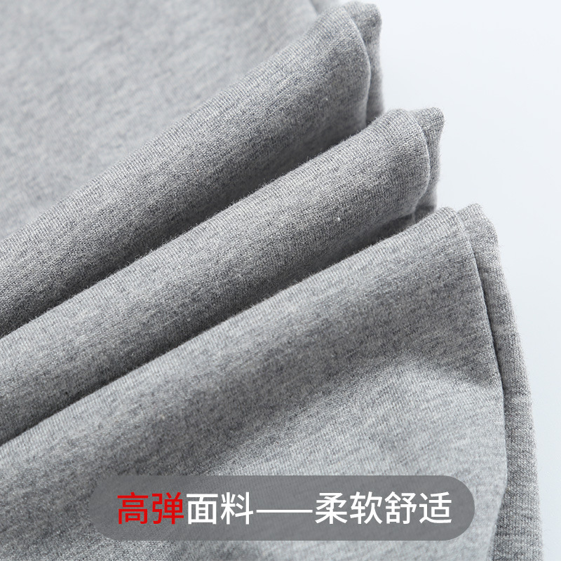 Boys and Girls Children's Pants School Uniform Pants Dark Green Gray Single Thick Stripe Wide Edge Spring Summer Thin Sports School Pants Winter