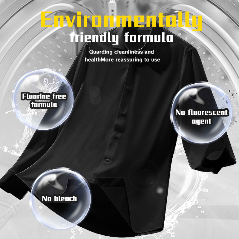 Black Clothing Darkening Tablets, Clothes Color Fixing and Fading Repair, Advanced Reducing Agent for Home Laundry, Laundry Darkening Tablets