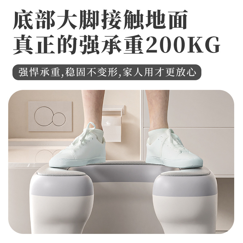 Pregnant Women's Toilet Chair, Elderly People's Toilet Stool, Elderly People's Mobile Toilet, Household Squatting Artifact, Portable Auxiliary