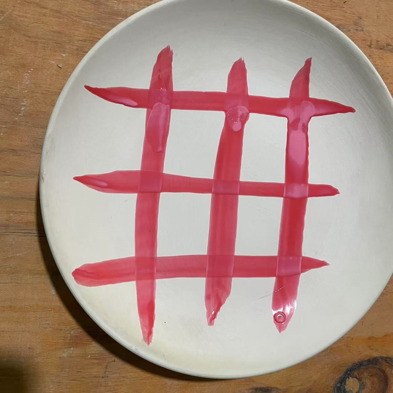 Клейкая пленка для керамики, красный клей, клей для керамической подглазури