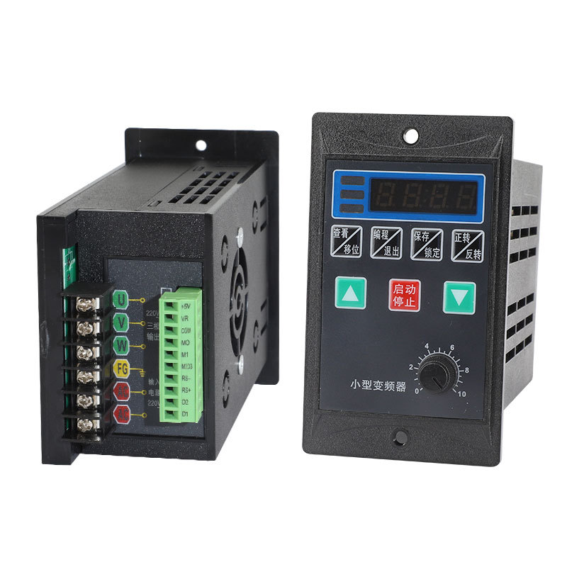 Small simple universal inverter single-phase 220V to three-phase 220V motor 200/400/750W low power