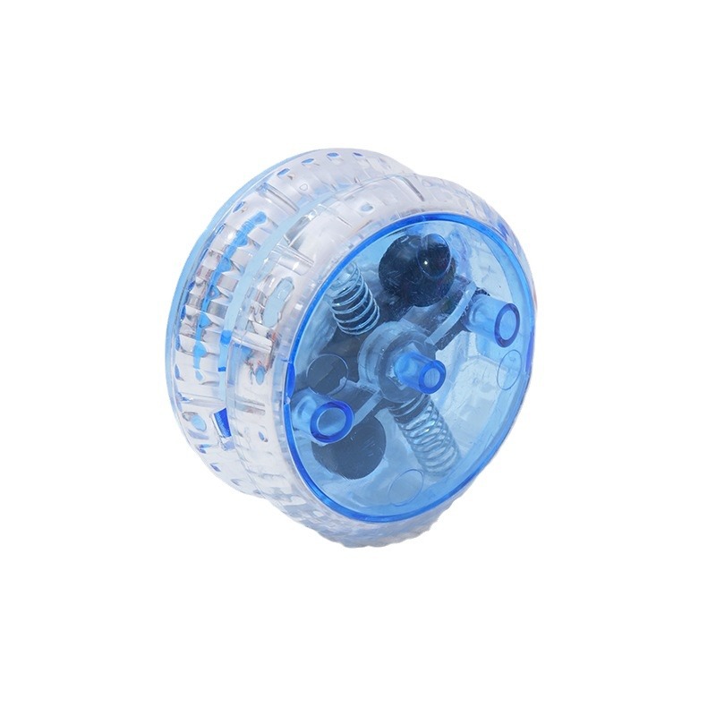 Nostalgic Toy Luminous Yo-Yo Yo-Yo Logo Printed Pull String Youyou Ball Pattern Glossy Factory Wholesale