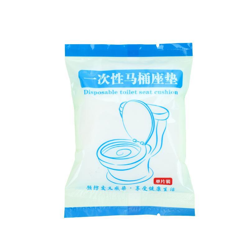Disposable Toilet Cushion Thickened Household Waterproof Non-woven Cloth Cover for Four Seasons Travel Hotel
