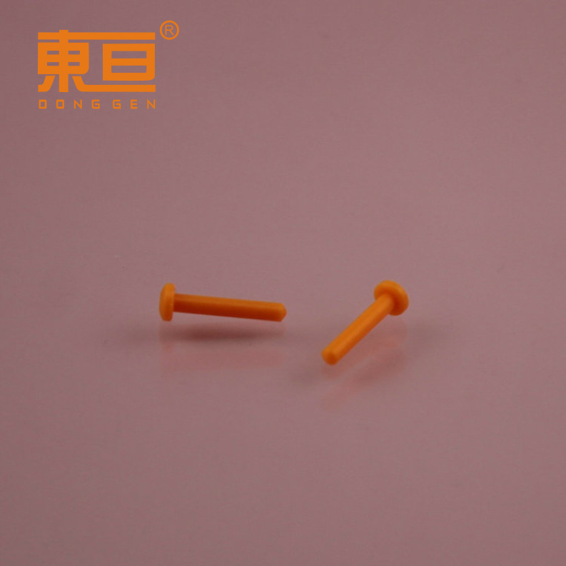 DTD412 Orange Head Nails, Plastic Nails, Large Head Plastic Nails, 2.0 Plastic Nails, Technology Small Production Parts