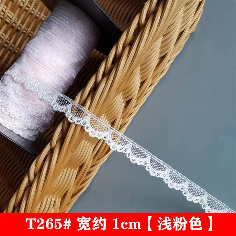 Foreign trade cross-border Taiwan production soft lace thin white handmade diy doll skirt lace accessories wide in stock