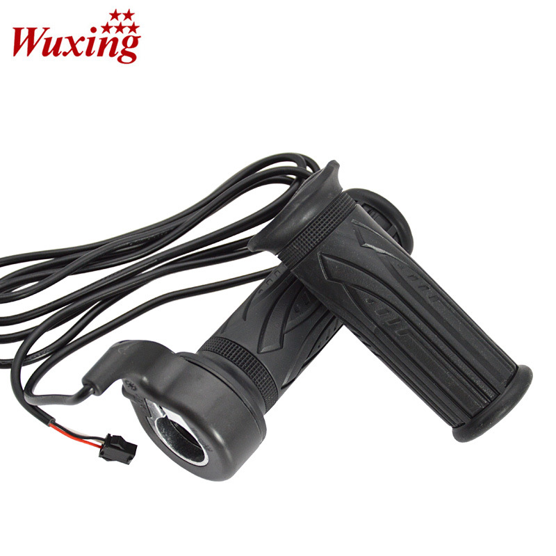 Five-star genuine goods speed control handle electric bicycle modification acceleration handle mountain bike universal grip speed controller
