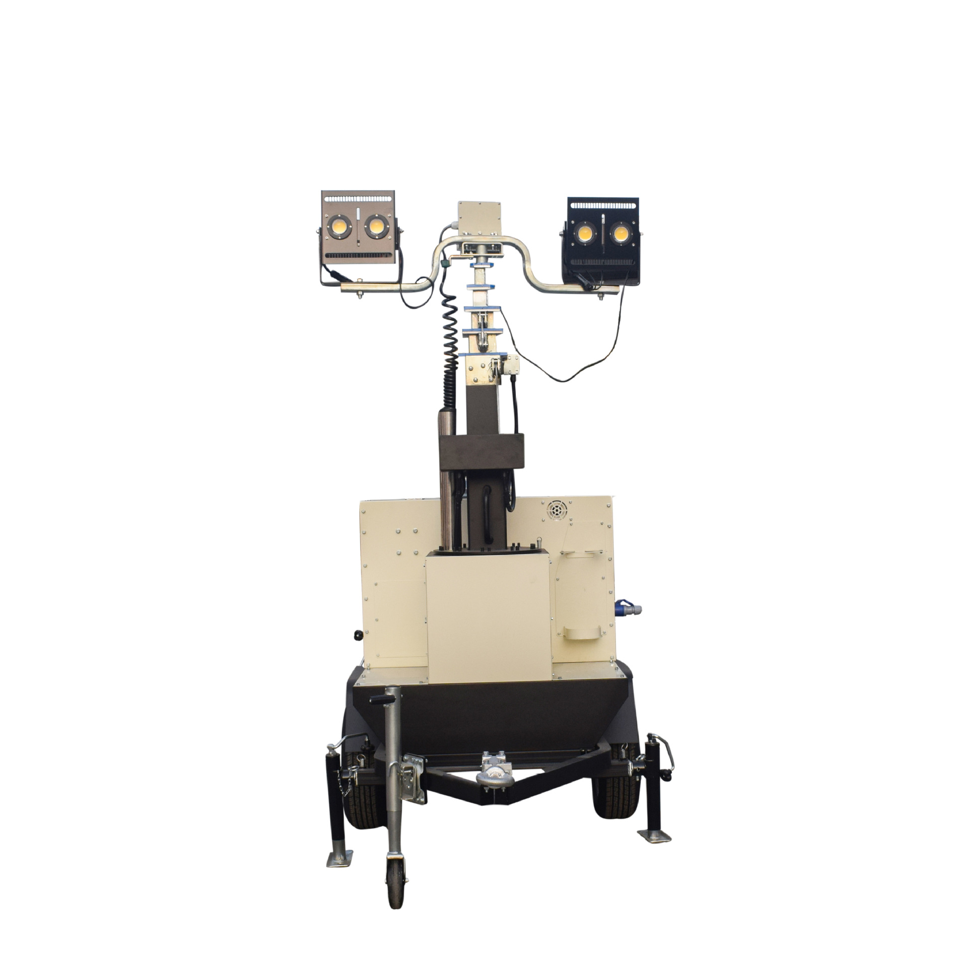 Airport 7.9m Lighting Vehicle Mobile Lighting Vehicle Vehicle-Mounted Lighting Hand-Cranked Lift Lighting Vehicle