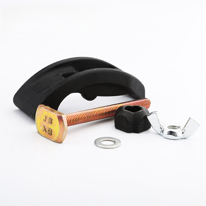 Engraving machine press plate clamp plate aluminum profile bow press plate thickened table bow clamp clamp engraving machine