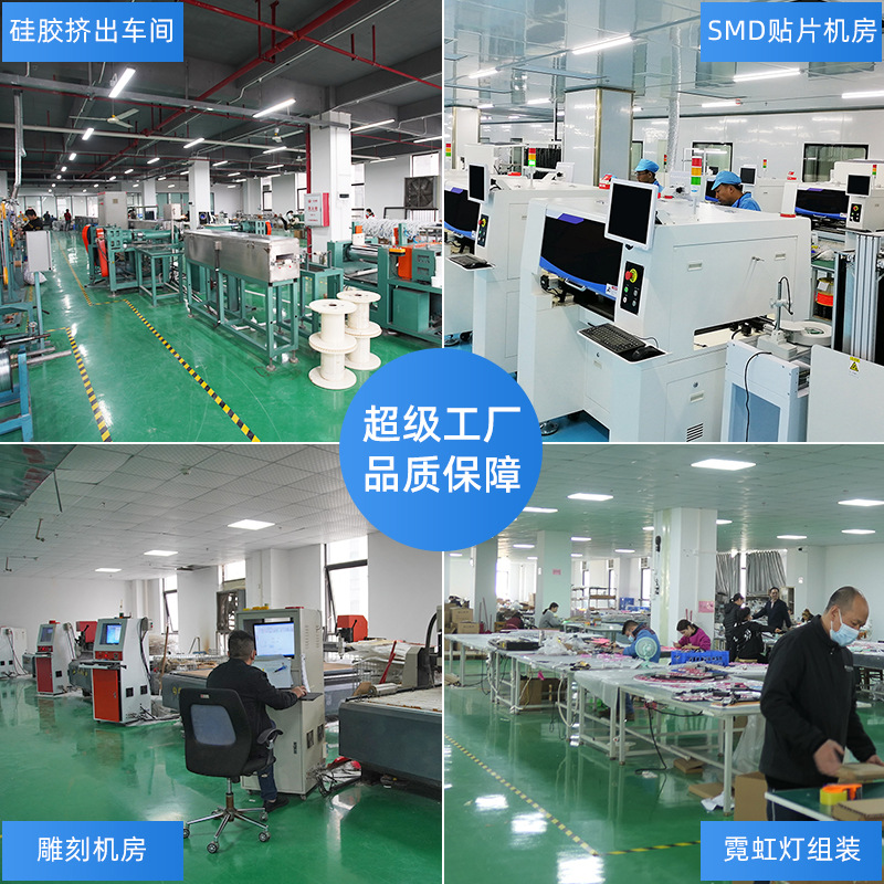 Foreign Trade Custom Light Box Commercial Logo Acrylic Base Shape Led Sign Luminous Neon Sign Customization