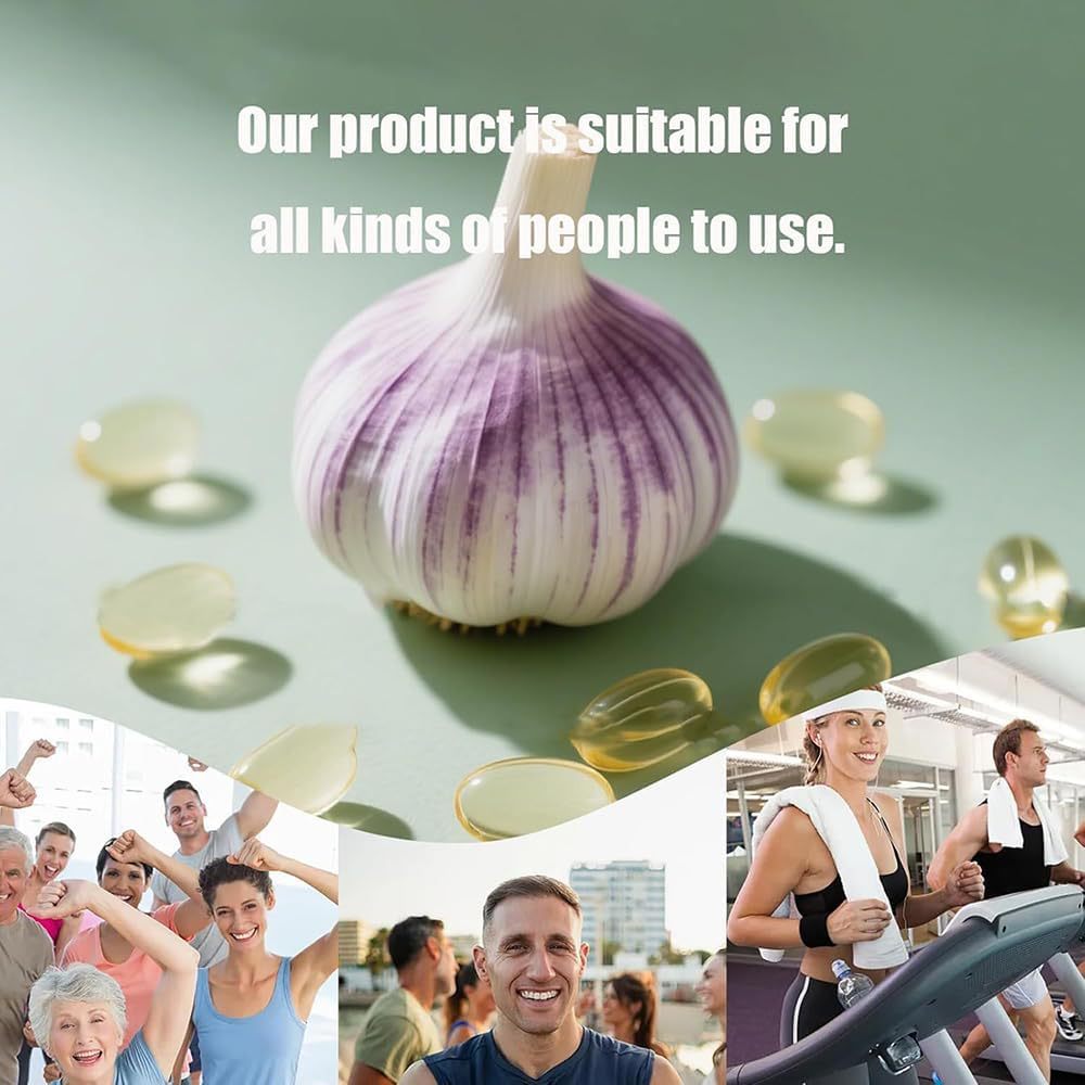 Customized Garlic Softgels Amazon Best Selling Garlic Softgels Tasteless Garlic Extract Softgels