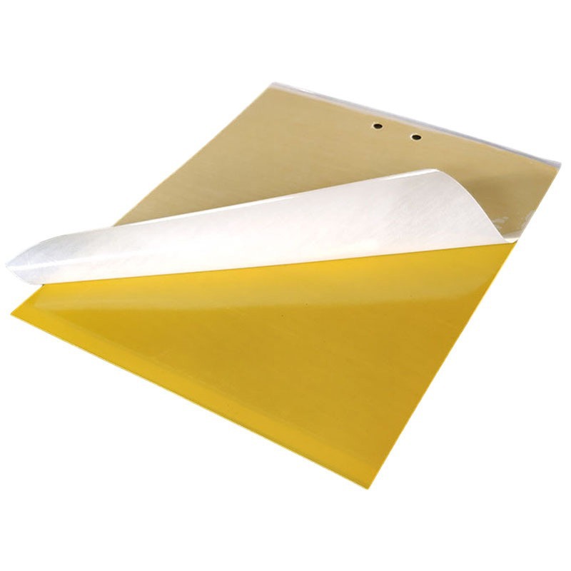 Paper-Coated Sticky Insect Board Thickeneded Strong Sticky Insect Trap Board Cross-Border Wholesale Yellow and Blue Sticky Insect Greenhouse Orchard Tea Garden Special