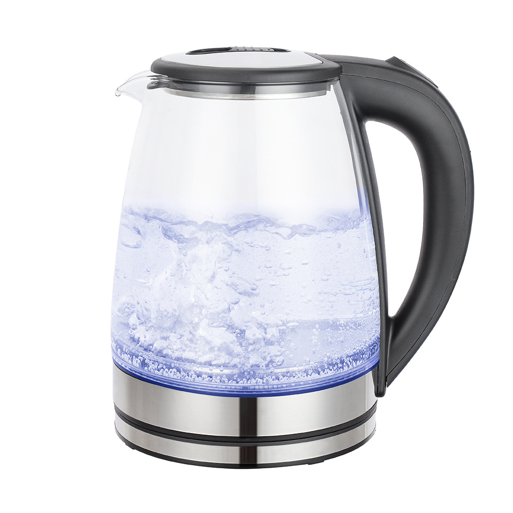 Cross-border Top Electric Kettle Gao Peng Glass Kettle 1.8L Capacity in stock Warms Up Rapidly Kettle Export