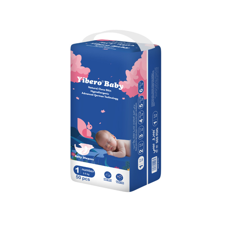 Customized Infant Diapers Baby Diapers Disposable Newborn Diapers Soft Baby Diapers