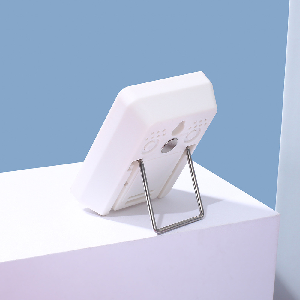 Cross-Border Foreign Trade Mini Temperature and Humidity Meter Home Indoor Digital Display Thermometer Wall-Mounted Desktop Display Electronic Thermometer