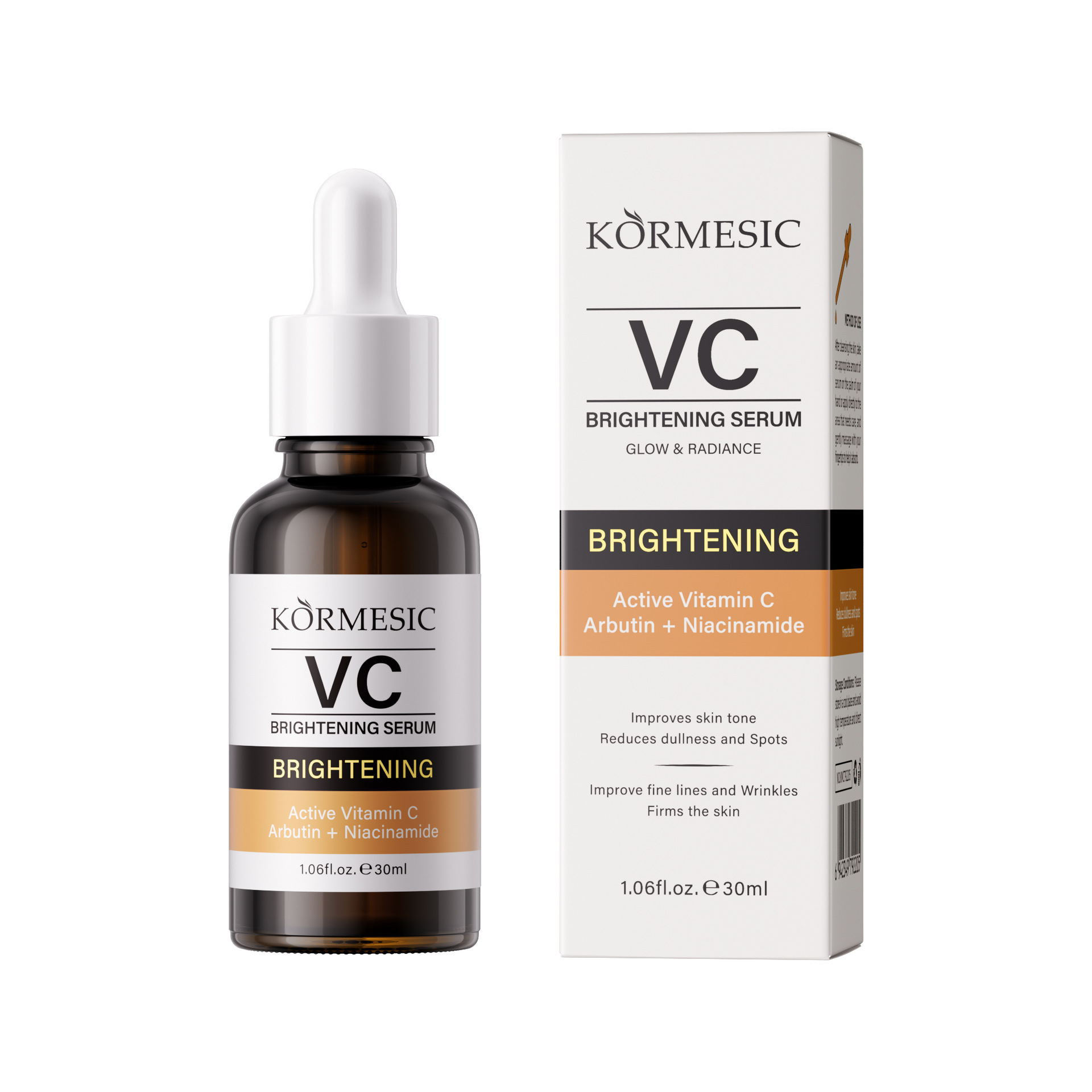 Kormesicvc Brightening Essence Facial Serum Facial Whitening Cross-Border Foreign Trade Manufacturer Wholesale