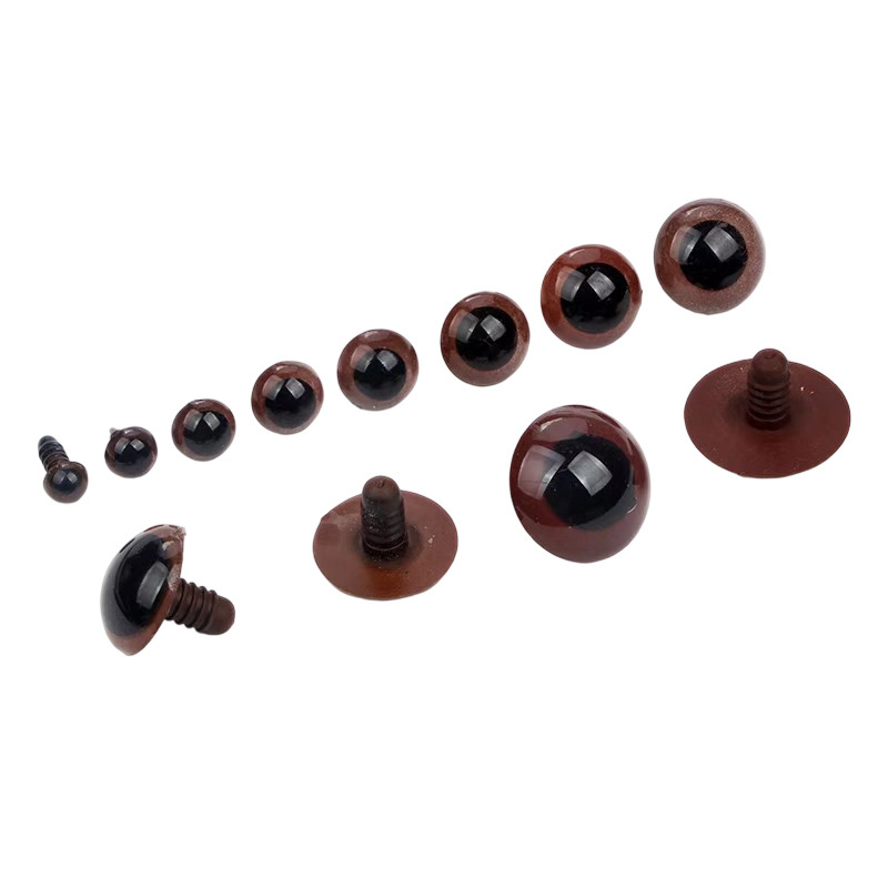 New Brown Crystal Eye Fabric Accessories Coffee Color Eyeball Tea Color Doll Toy Eye Accessories DIY Accessories