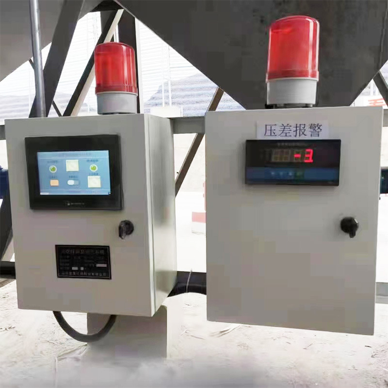 Pipeline spark detector early warning device dust detector fixed dust removal flame automatic extinguishing system