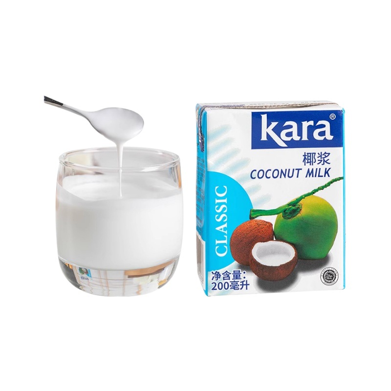 Jiale Coconut Milk Boxed Kara Thick Coconut Milk Baked Shrunken Poplar Branches Mannan Classic Taro Round Special Commercial Small Package Curry
