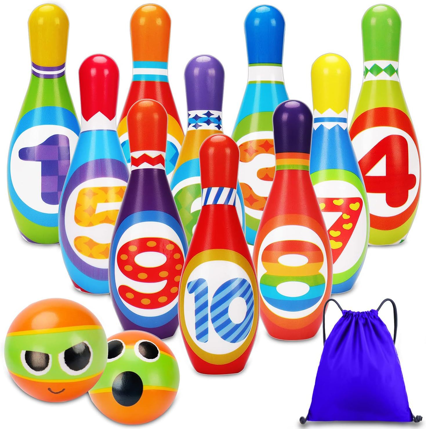 Factory Direct Supply Pvc Inflatable Bowling Set, Holiday Party Party Skill Game Inflatable Bowling