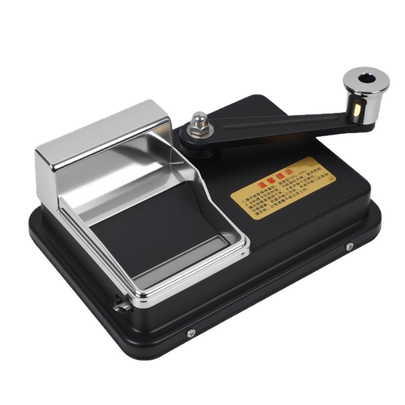 Three-Track 5.5/6.5/8.0 Household Hand-Cranked Durable Cigarette Rolling Machine with Integrated Tungsten Steel Tobacco Filler Complete Set