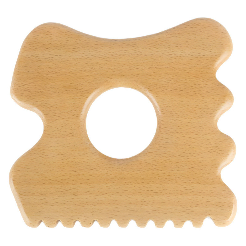 Hospital Health Scraping Tablets for Face, Face, Back and Neck, Beech Wood Scraping Tablets, Whole Body Massage Tablets, Acupoint Rolling