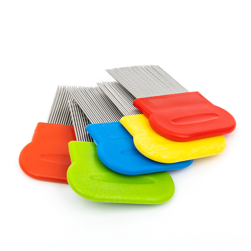 Factory direct pet cleaning beauty comb pet comb teeth open knot to remove flea comb cat and dog universal