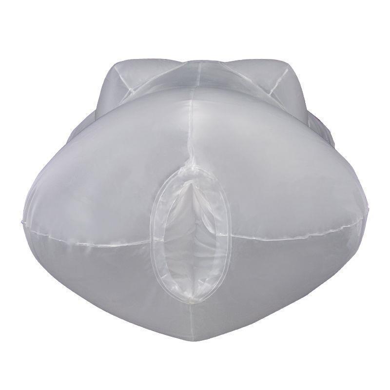Half-body inflatable doll mug gun rack transparent vacuum pillow famous companion adult sex male masturbator