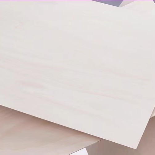 Poplar Plywood Double-Clear Uv Laser Cutting Stamping Wood Board Sheet Plywood Craft Puzzle Multi-Layer Board