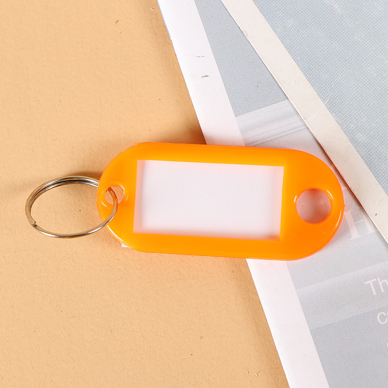 Plastic PP key tag luggage can be classified tag tag tag tag key tag hotel number tag manufacturer
