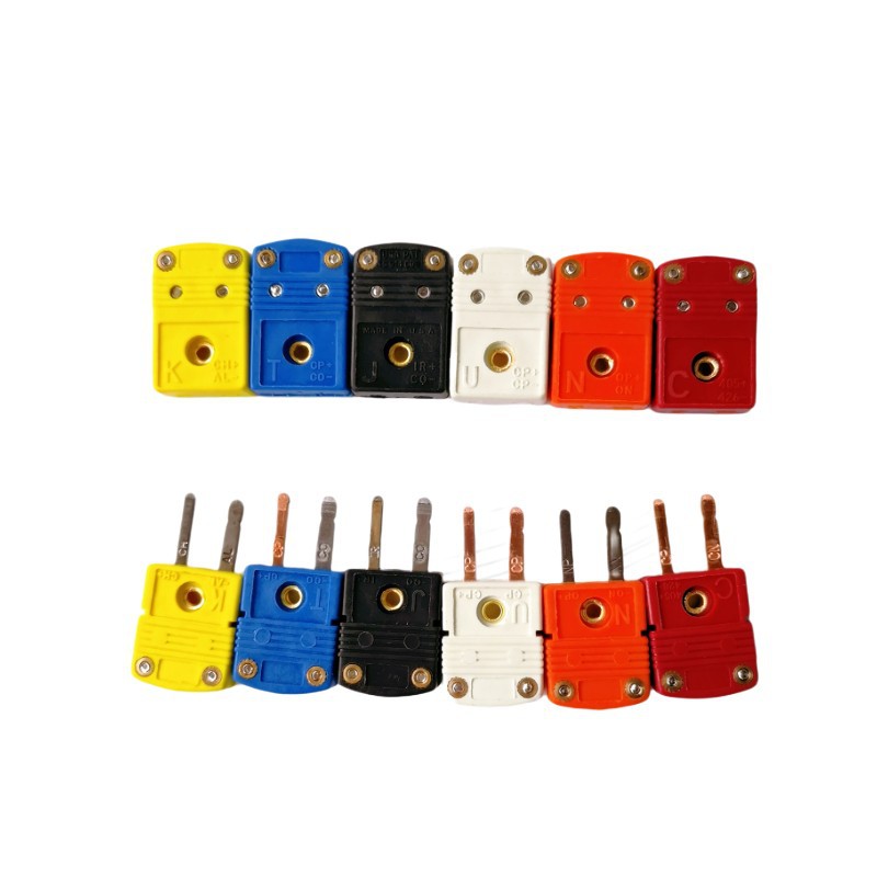 K-type thermocouple plug T-type connector panel PT100 socket SMPW-K-M/K/T/J/N/U/E-M/F