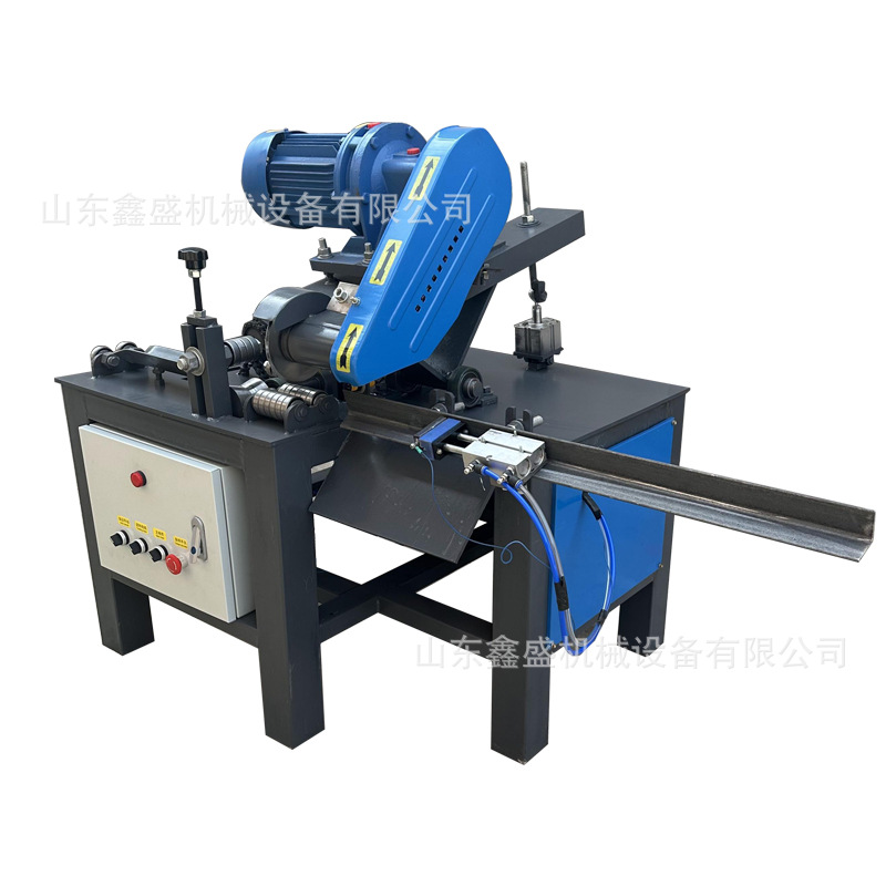 Semi-Automatic Steel Pipe Stainless Steel Pipe Cutting Machine Automatic Feeding Time-Saving and Labor-Saving Round Pipe Cutting Machine
