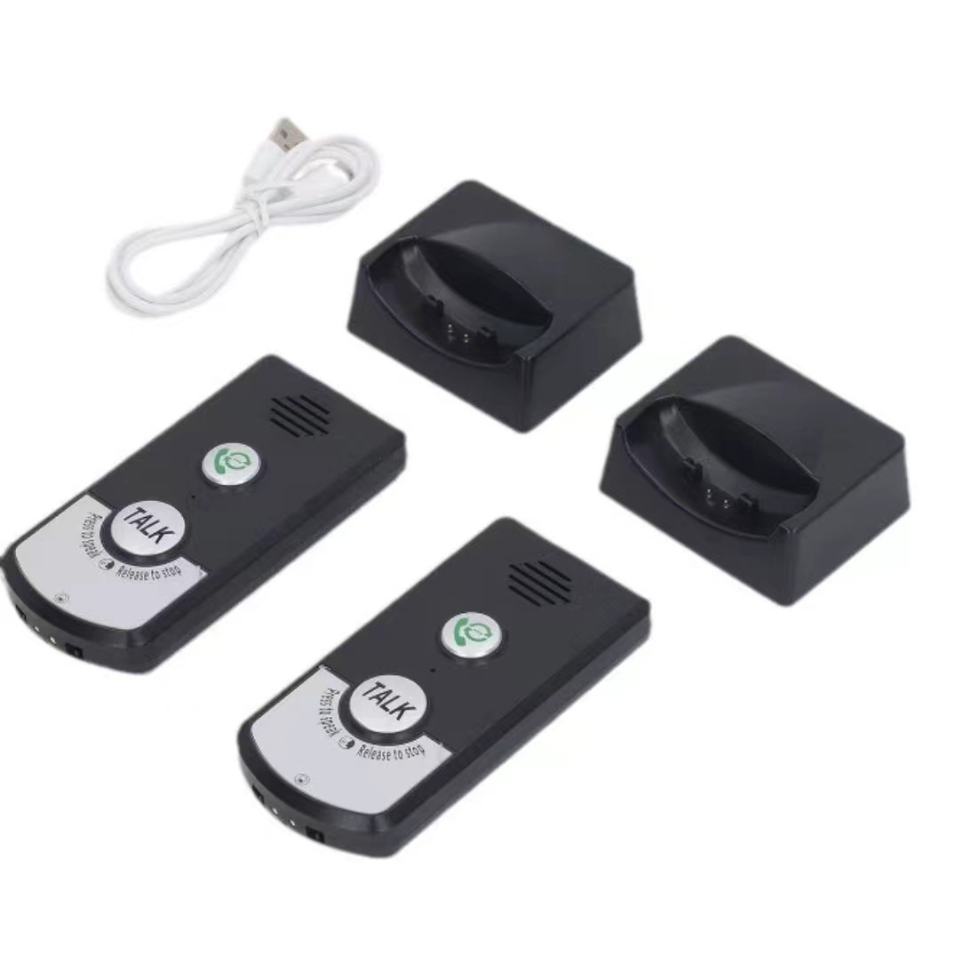 Cross-Border Wireless Two-Way Pager, Voice Intercom, Intercom Doorbell, Two Internal Units Installed